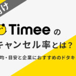 タイミーのキャンセル率とは？平均・目安と企業におすすめのドタキャン対策